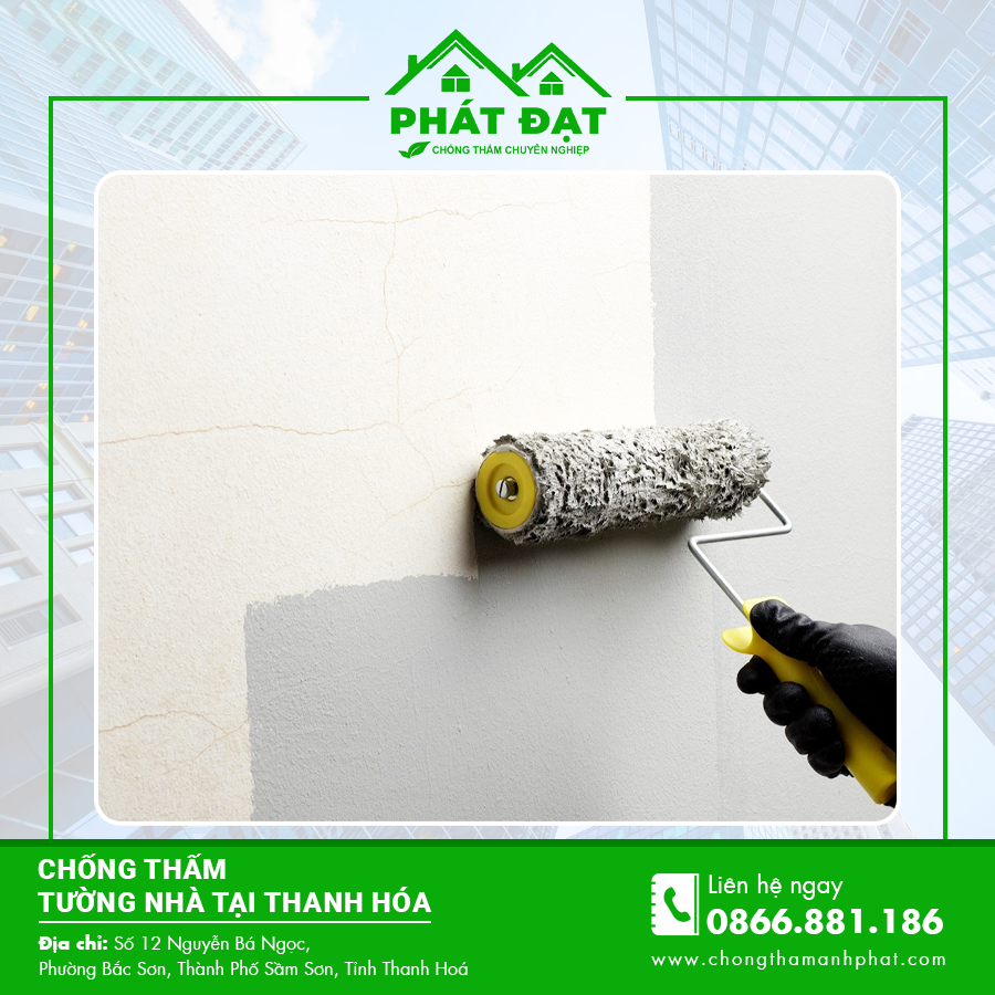 Chống thấm tường nhà tại Thanh Hóa giá tốt nhất